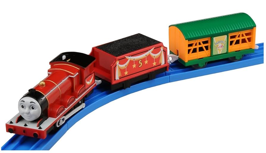きかんしゃジェームス車両セット＋貨車セット ジェームスと牧場貨車セット (プラレール) - ホビーサーチ おもちゃ